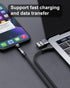 N. NETDOT Magnetic Charging Cable,6in1 Gen12 (6.6ft/3 Pack Black) 18W Fast Charging Magnetic Phone Charger,USB-A and USB-C Magnetic Charger for US...