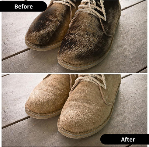 Suede Brush & Eraser, White, Model 1...