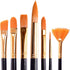 Paint Brush Set for Acrylic Painting Artist Paint Watercolor Brush Professional Oil Painting Brushes Small Craft Paint Brushes Face Paint Brushes ...
