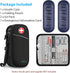 Insulin Cooler Travel Case with 2 Ice Pack, Water Resistant Insulated Diabetic Medication Organizer Carrying Bag with Extra Pouch for Insulin Pen ...