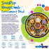 SodaPup Honeycomb Enrichment Bowl – Durable Slow Feeder Bowl Made in USA from Non-Toxic, Pet-Safe, Food Safe Material for Mental Stimulation, Slow...