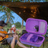 co2CREA Hard Carrying Case for JBL Go 4 Go3 Go 3 Eco Waterproof Ultra Portable Bluetooth Speaker (Purple Case)...