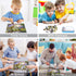 LELEMON Puzzles for Kids Ages 4-8,Dinosaur 100 Piece Puzzles for Kids,Educational Kids Puzzles Jigsaw Puzzles in a Metal Box,Children 100 Piece Pu...