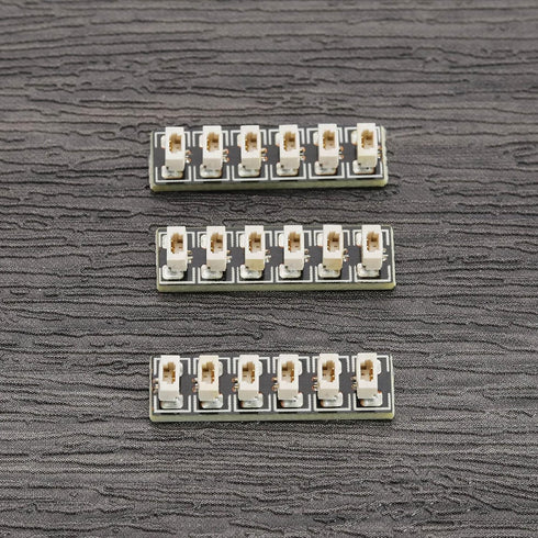 eMagTech 3X 6 Port Expansion Boards DIY Kit Compatible with Lego and All Other Building Blocks Brand for LED Lights Cables Power Options 24x6.5mm...