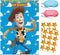 Toy Inspired Story Party Supplies, Toy Inspired Story Birthday Decorations, Pin The Badge on Woody Party Game Large Poster for Toy Inspired Story ...