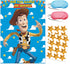 Toy Inspired Story Party Supplies, Toy Inspired Story Birthday Decorations, Pin The Badge on Woody Party Game Large Poster for Toy Inspired Story ...