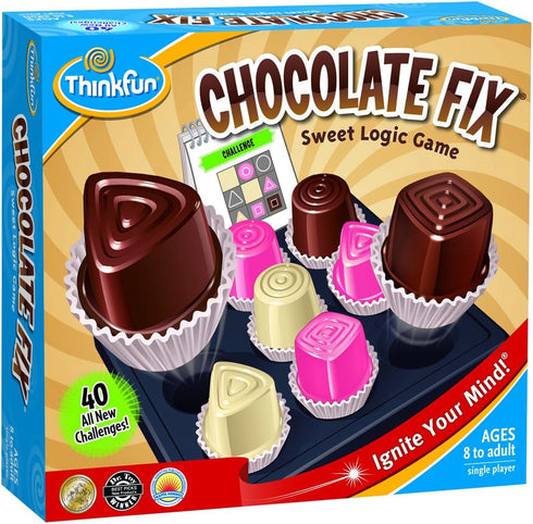 ThinkFun Chocolate Fix - Engaging Logic Game for Ages 8 and Up | Brain Teaser | Educational Toy | Memory Enhancer...