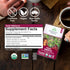 Organic India Tulsi Hibiscus Herbal Tea - Holy Basil, Stress Relieving & Gratifying, Immune Support, Adaptogen, Vegan, USDA Certified Organic, Non...