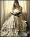 Posterizer 1 pcs-elegant woman in a white gown reading a book 1-Abstract & Modern Art Gift for Art Lovers Living Room Bedroom Decor- unframed wall...