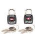Lewis N. Clark Travel Sentry TSA Lock + Mini Padlock for Luggage Suitcase, Carry On, Backpack, Laptop Bag, Purse, Airport, Hotel & Gym (Includes 4...