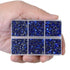 LPBeads 6400 Pieces Hotfix Rhinestones Sapphire Flat Back 5 Mixed Sizes Crystal Round Glass Gems with Tweezers and Picking Rhinestones Pen...