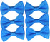 YAKA100PC Grosgrain Ribbon Mini Bow Ties Craft,Scrapbooking DIY Embellishmen Projects,Bowties Decorations for DIY Kids Hair Clips,Pets Hair Bows(1...