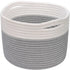 INDRESSME Small Storage Basket - Cute Cotton Rope Basket - Closet Storage Bins - Cute Basket for Remote - Storage Organizer for Toy Storage Bin- 9...