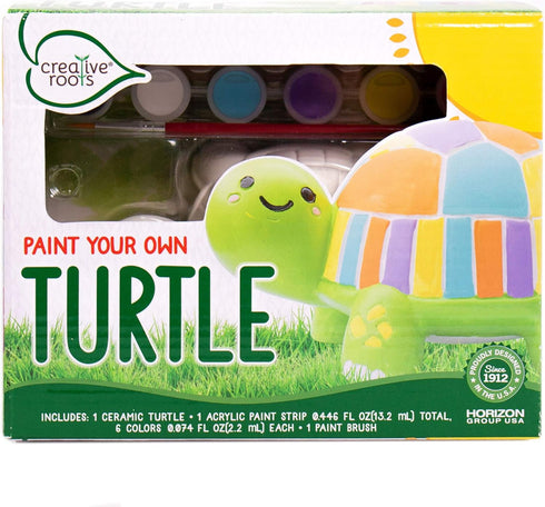 Creative Roots Paint Your Own Turtle, DIY Turtle, Kids Painting Set, Creativity, Ceramics to Paint, Paint Your Own Ceramic, Painting Kits for Kids...