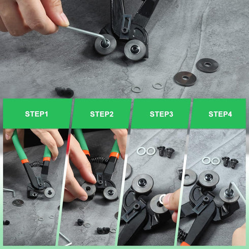 Mosaic Tile Cutter Replacement Wheel Tungsten Carbide Cutter Scoring Wheel Accessories Parts Cutting Wheel With Washers Screw Hex Wrench For Wheel...