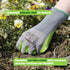 WORKPRO 6 Pairs Garden Gloves, Work Glove with Eco Latex Palm Coated, Working Gloves for Weeding, Digging, Raking and Pruning(M)...
