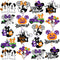 36Pcs Mouse Halloween Decorations Hanging Swirl, Mouse Theme Halloween Party Supplies Halloween Foil Swirl Ceiling Hanging Decor for Halloween Bir...