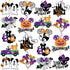36Pcs Mouse Halloween Decorations Hanging Swirl, Mouse Theme Halloween Party Supplies Halloween Foil Swirl Ceiling Hanging Decor for Halloween Bir...