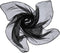 SATINIOR Chiffon Scarf Women Square Handkerchief Lightweight Satin Ribbon Scarf Retro Neck Scarf...