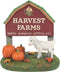 Department 56 Village Accessories Harvest Farms Sign and Kid Goat Figurine, 3.25 Inch, Multicolor...