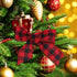 3 Rolls Buffalo Plaid Burlap Wired Ribbon Weave Ribbon with Wired Edge Bows Craft Decoration for Big Bow Wreath Tree Decoration Outdoor (Black and...