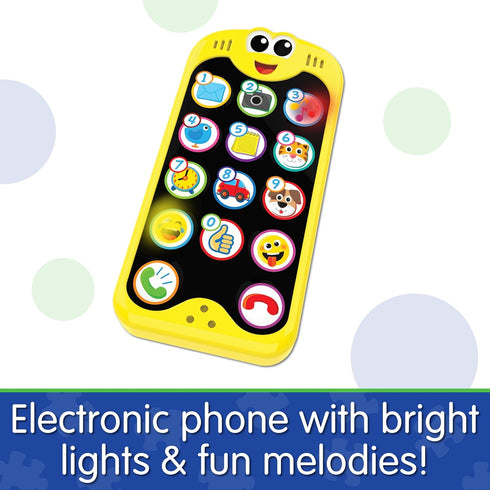 The Learning Journey Early Learning - On The Go Phone - Baby Cell Phone Toy - Toddler Toys & Gifts for Boys & Girls Ages 3 Months and Up - Award W...