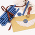SWANGSA 20 Pieces Glue Gun Sealing Wax Sticks Navy Blue for Wax Seal Stamp, Great for Wedding Invitations, Cards, Envelopes, Wine Packages, Gift W...