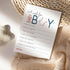 Baseball Wishes for Baby Shower (20 Pack) Cute Words of Wisdom for Boys - Baby Shower Game Planning & Guest Book Alternative - 4x6 Keepsake Activi...
