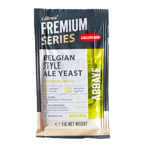 Craft A Brew - LalBrew Abbaye™Belgian Ale Yeast - Belgian Ale Dry Yeast - For Craft Blondes, Dubbels, Tripels & Quads - Ingredients for Home Brewi...