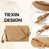 Straw Bag Woven Purse Straw Crossbody Bags for Women Straw Handmade Bag for Women for Casual Beach...