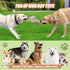 Large Squeaky Dog Toys for Aggressive Chewers,Interactive Tug of War Puppy Toys with Pull Rope,Tough Plush Pet Dog Chew Toys for Small, Medium and...