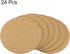 uxcell Cork Coasters Wooden Trivet Drinks Mats, Round 4.7 Inch Diameter, 0.16 Inch Thick for Home Bar Kitchen Restaurant Lab, Yellow, Pack of 24...