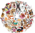 80 Pcs Cute Vinyl Dogs Stickers Pack, Water Bottles Luggage Laptop Skateboard Puppy Stickers Waterproof Vinyl Sticker Decals for Adults Kids Teens...