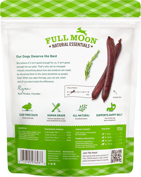 FULL MOON Essential Duck Savory Sticks 14.0 oz...