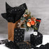 Bolsome 120 Sheets 20 * 14 Inches Black Tissue Paper with Silver Stars, Black Silver Tissue Paper for Gift Wrapping, Silver Stars Tissue Paper for...
