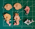 Mermaid Kisses Buttons by Dress it Up Buttons and Embellishments - 6 Pieces...
