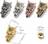AD BEADS 75 Pieces in 5 Colors 25 Pieces Dragon1 Heads Beads Plus Matching 50 Pieces Double Heishi Spacers Connector Charm Beads Jewelry Making Cr...