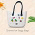 Charms for Bogg Bag Bag Beach Tote Bag Rubber Beach Bag, Decoration Charms for Girls Women Bag Accessories...