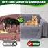 Loiion Couch Covers for Sofa Armrests, Gray Cat-Scratch Resistant Sofa Cover, Pets Dogs Friendly Anti Slip Thickened Slipcovers Furniture Protecto...