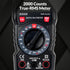 WGGE Digital Multimeter with Case, DC AC Voltmeter, Ohm Volt Amp Test Meter and Continuity Test Diode Voltage Tester for Household Outlet, Automot...