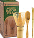 BambooWorx Matcha Whisk Set - (Chasen), Traditional Scoop (Chashaku), Tea Spoon. The Perfect Sets to Prepare a Traditional Cup of Japanese Tea, Ha...