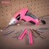 Hi-Spec Electric Screwdriver 27pc 3.6V Pink USB Small Power Screwdriver Set. Cordless Screwdriver & Rechargeable Screwdriver with Driver Bit Set...