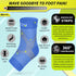 BLITZU Compression Socks for Plantar Fasciitis, Achilles Tendonitis Relief. Ankle Compression Sleeve for Heel Spurs, Foot Swelling, Fatigue & Spra...
