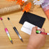 50Pcs Plastic Beadable Pens Bead Pen Ballpoint Pens Black Ink Diy Pens Cute Cool Pens for Teacher Students Journaling Graduation Bridal Gift Offic...