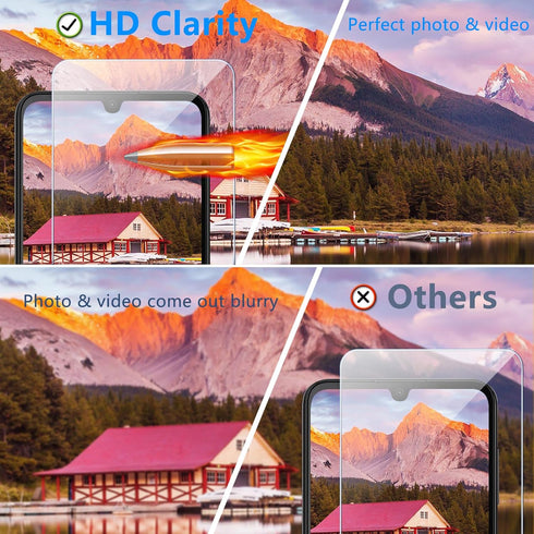 BESINPO 2 Pack Screen Protector for Gabb Phone 4,9H Tempered Glass Film Full Coverage Ultra HD Anti-Fingerprint Bubble Free for Gabb Phone 4 Scree...