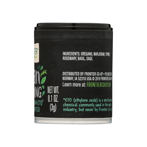 FRONTIER Italian Seasoning, 0.1 OZ...