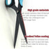 Scissors for office SNOWSULL Stainless Steel scissors all purpose 8.5" sewing scissors teflon coated Yarn Thread Cutter Small scissors (Red)...