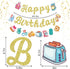 Bake Themed Birthday Banner, Sweet Chef Birthday Banner, Baking Birthday Party Decor, Cookout Themed Party Decorations, Bakery Supplies, Gold Glit...