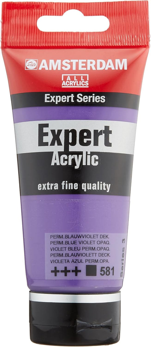 Amsterdam Expert Acrylic 75 ml Tube - Permanent Blue Violet Opaque...