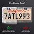 Tchipie 1 Pack Bling Rhinestone License Plate Frames, Bedazzled Sparkly Cute Diamond Car License Plate Frame, Glitter Crystal Tag Caps, Stainless ...